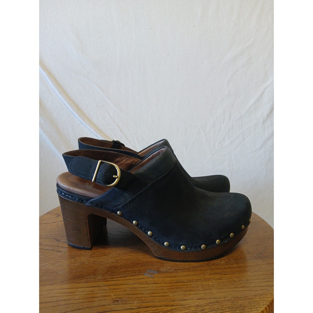 Dansko delle slingback clog size EU 41 womens black